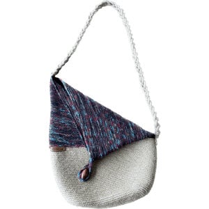 Alternative view of Jute beurstas in naturel kleuren
