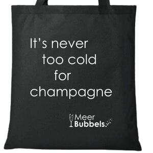 Tasje "Never too cold"