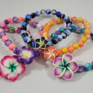 Bloem rek armband