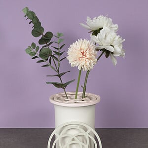 Papaver bloemschikker  | Bloemhouder | Bloemboeket accessoire