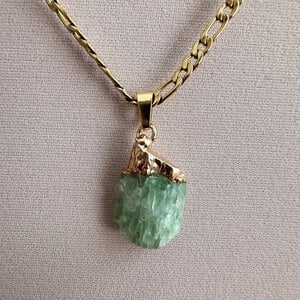 Ketting met ruwe edelsteen Aventurijn