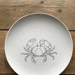 Bord krab groot