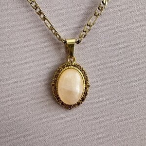 Edelsteen cabochon Rozenkwarts