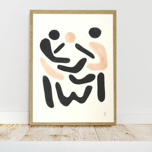 Alternative view of Handgemaakte poster Embrace