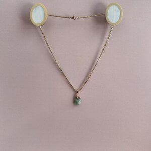 Alternative view of Ketting met ruwe edelsteen Aventurijn