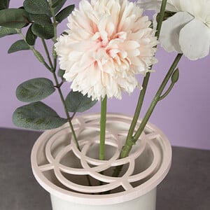 Papaver bloemschikker  | Bloemhouder | Bloemboeket accessoire