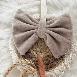 Alternative view of Speendoekje strik - beige