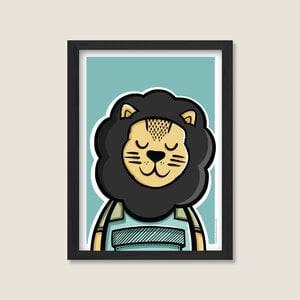 Leeuw Poster