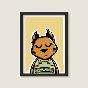 Eekhoorn Poster