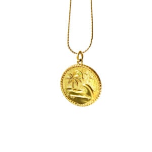 Oceaan ketting islandvibes goud