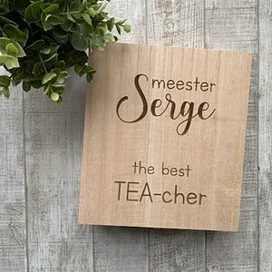 Theedoos 'Best TEA-cher'