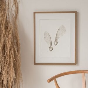 Inkttekening Esdoornzaden Art Print A4