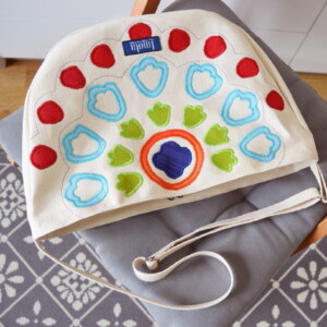 Alternative view of Beige mandala schoudertas