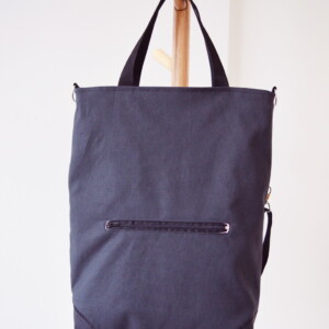 Alternative view of Grote omvouwbare canvas draagtas boodschappentas