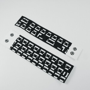 Alternative view of Cuff armband van gerecyclede computeronderdelen