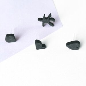 Alternative view of kindertekening oorknopjes