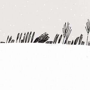 Print - A Snowy Walk