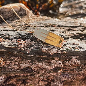 Alternative view of Oceaan Kiteboard Ketting Goud