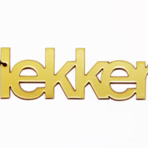 lekker! naamketting zwart