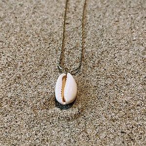 Oceaan Ketting Mini Kauri Goud