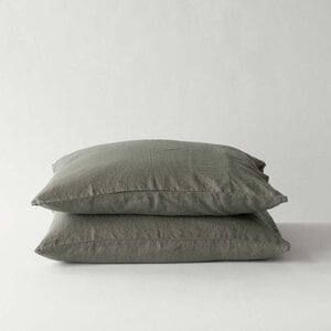 Linnen kussensloop 50x70 cm (set van 2)