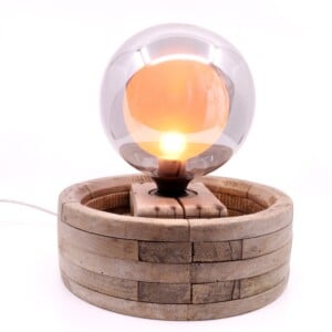 Lamp - Houten Wiel