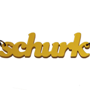 Alternative view of Schurk! naamketting