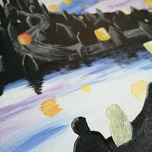 Schilderij Rapunzel