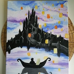Schilderij Rapunzel