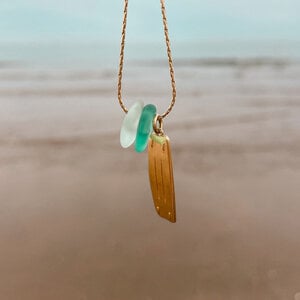 Alternative view of Zeeglas Kiteboard Ketting Goud