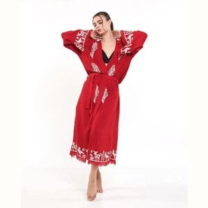 Hitit Lange Kimono-Rood