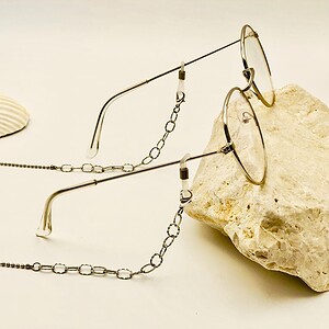 Gouden & Zilveren Brillenketting Manihi