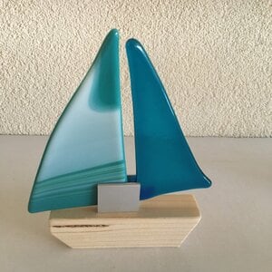 Symbolisch cadeau-bootje