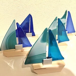 Symbolisch cadeau-bootje