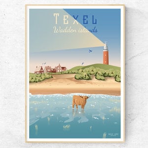 Print Texel - A4, 30x40cm