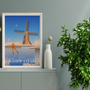 Alternative view of Print Kinderdijk - A4, 30x40cm