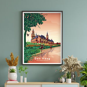 Print Den Haag Peace Palace - A4, 30x40cm