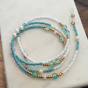 Brillenkoordje ocean blue
