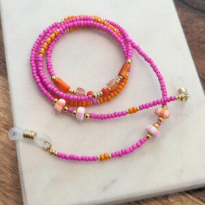 Brillenkoordje funky pink