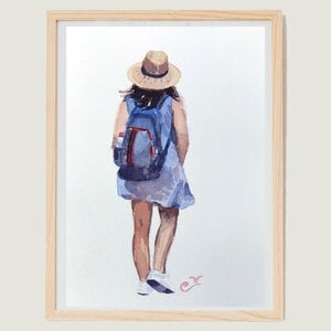 Aquarel A5 Feeling good!