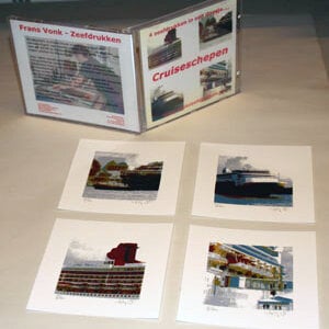 Cruiseschepen in een CD-doosje