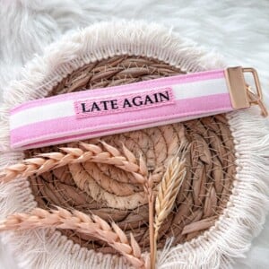 Sleutelhanger - late again
