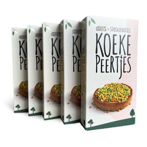 Koekepeertjes 5 doosjes