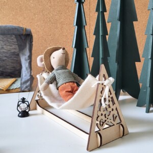 Poppenhuis Hangmat - Miniatuurmeubel Outdoor