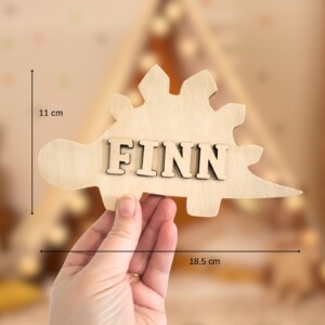 Puzzel Dino - Gepersonaliseerde naampuzzel