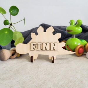 Puzzel Dino - Gepersonaliseerde naampuzzel