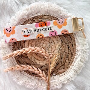 Sleutelhanger - late but cute