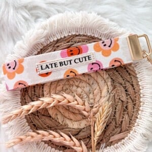 Sleutelhanger - late but cute