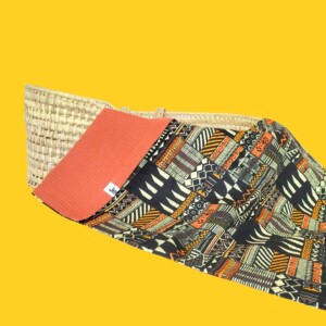 Wiegdeken Nafuna24102 coral multicolour