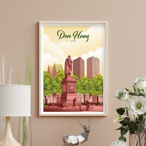Print Den Haag Het Plein - A4, 30x40cm